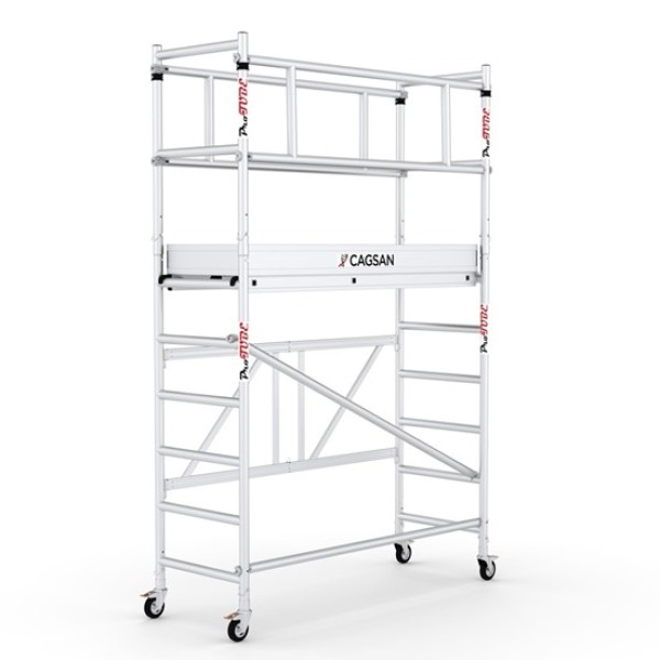 Алуминиево професионално подвижно скеле ProTUBE F180